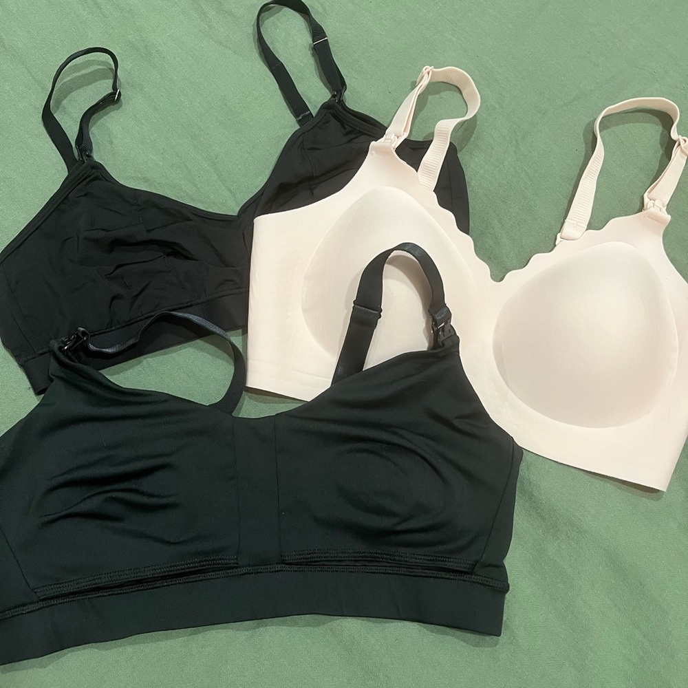 Nursing and Pumping Bra set